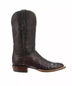 Lucchese-inc Cliff :: Black Cherry + Black Boots