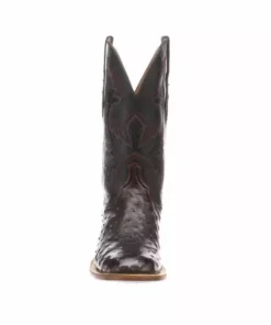 Lucchese-inc Cliff :: Black Cherry + Black Boots
