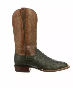Lucchese-inc Diego :: Forest Green + Peanut Brittle