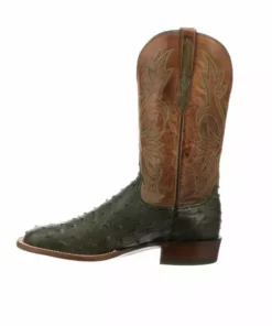 Lucchese-inc Diego :: Forest Green + Peanut Brittle