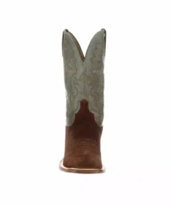 Lucchese-inc Boots Levi :: Rust + Sky Blue
