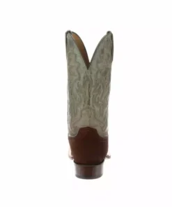 Lucchese-inc Boots Levi :: Rust + Sky Blue