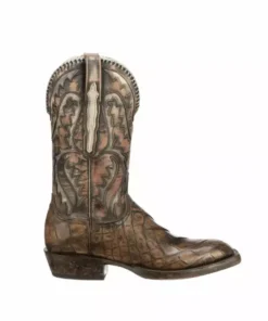 Lucchese-inc Derek :: Stonewash Tan