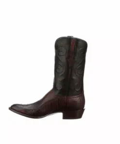 Lucchese-inc Boots Red River :: Black Cherry + Black