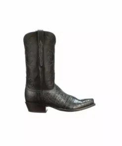 Lucchese-inc Boots Cruz :: Charcoal + Black