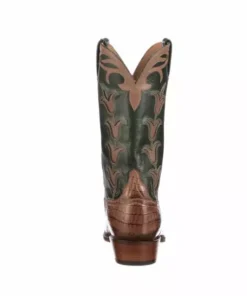Lucchese-inc Tulip Exotic :: Mink + Green