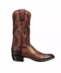 Lucchese-inc Boots Knox :: Black Cherry