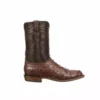 Lucchese-inc Augustus :: Sienna + Dark Brown Boots