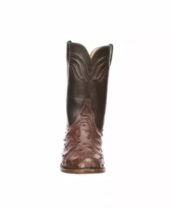 Lucchese-inc Augustus :: Sienna + Dark Brown Boots