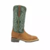 Lucchese-inc Ruth :: Cognac + Green BOOTS