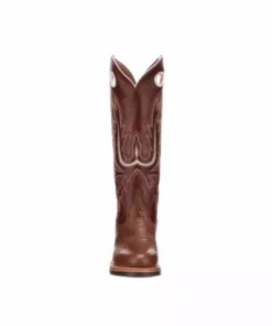 Lucchese-inc Ruth Tall :: Tan + Red