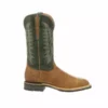 Lucchese-inc Rudy :: Cognac + Green Boots