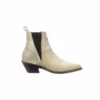 Lucchese-inc Ella :: Bone + Black BOOTS