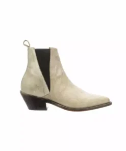 Lucchese-inc Ella :: Bone + Black BOOTS