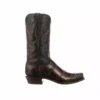 Lucchese-inc Rio :: Black Cherry + Black