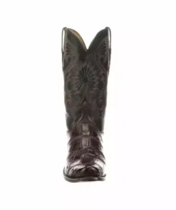 Lucchese-inc Rio :: Black Cherry + Black