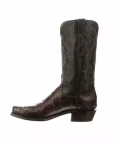 Lucchese-inc Rio :: Black Cherry + Black