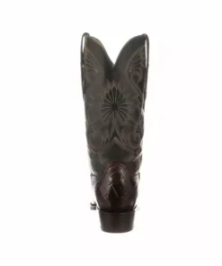 Lucchese-inc Rio :: Black Cherry + Black