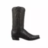 Lucchese-inc Rio :: Black + Grey/Charcoal