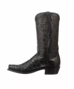 Lucchese-inc Rio :: Black + Grey/Charcoal