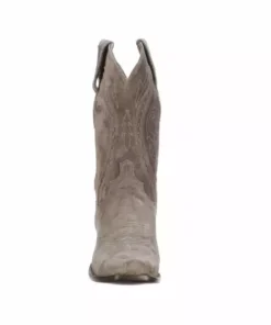 Lucchese-inc Boots Jessie Suede :: Steel Grey
