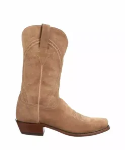 Lucchese-inc Jessie Suede :: Tan