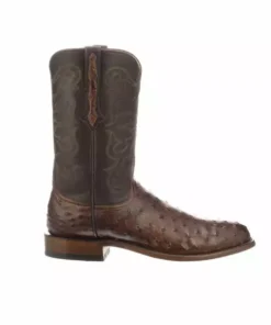 Lucchese-inc Hudson :: Chocolate