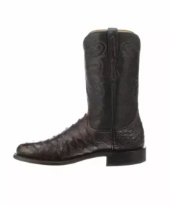Lucchese-inc Boots Hudson :: Black Cherry + Black