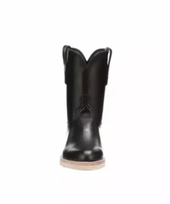 Lucchese-inc Wedge Roper :: Black Boots