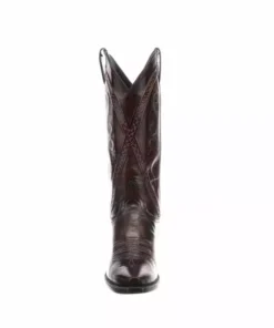 Lucchese-inc Darlene :: Black Cherry BOOTS