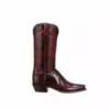 Lucchese-inc Savannah :: Black Cherry BOOTS