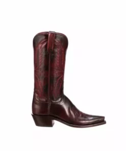 Lucchese-inc Savannah :: Black Cherry BOOTS