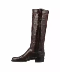 Lucchese-inc Dora :: Black Cherry BOOTS