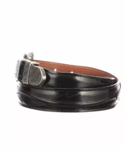 Lucchese-inc Seville Stitch Goat Tapered :: Black