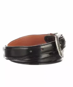 Lucchese-inc Seville Stitch Goat Tapered :: Black