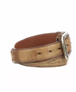 Lucchese-inc Seville Stitch Mad Dog Goat :: Tan Belts