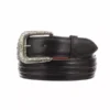 Lucchese-inc Belts Hobby Stitch Ranch Hand :: Black