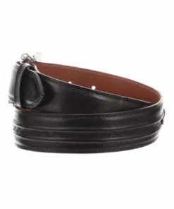 Lucchese-inc Belts Hobby Stitch Ranch Hand :: Black