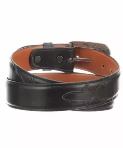 Lucchese-inc Belts Smooth Ranch Hand :: Black
