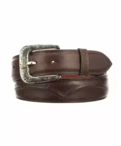 Lucchese-inc Seville Stitch Ranch Hand :: Tan Belts