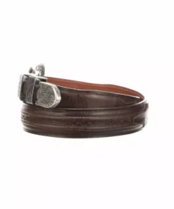 Lucchese-inc Belts Hobby Stitch Ranch Hand Tapered :: Tan