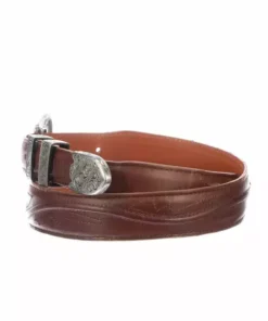 Lucchese-inc Seville Stitch Ranch Hand Tapered :: Cognac Belts