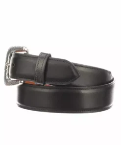 Lucchese-inc Belts Smooth Baby Buffalo :: Black