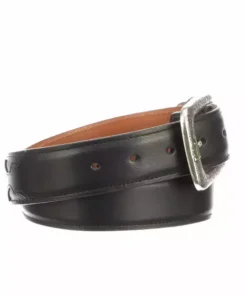 Lucchese-inc Belts Smooth Baby Buffalo :: Black