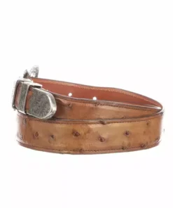 Lucchese-inc Full Quill Ostrich Tapered :: Barnwood