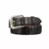 Lucchese-inc Ultra Belly Caiman :: Black Belts