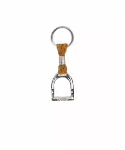 Lucchese-inc Stirrup Keychain :: Mustard
