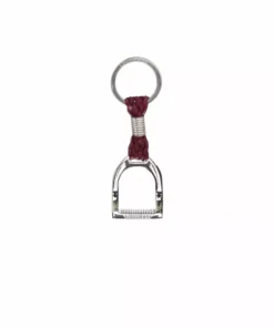 Lucchese-inc Stirrup Keychain :: Fuchsia